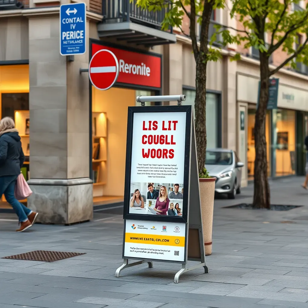 tradycyjna reklama ulotkowa